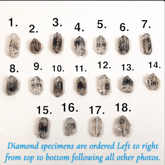 New Inventory of Herkimer Diamond Ring Stacks!! - Picture 8 of 9